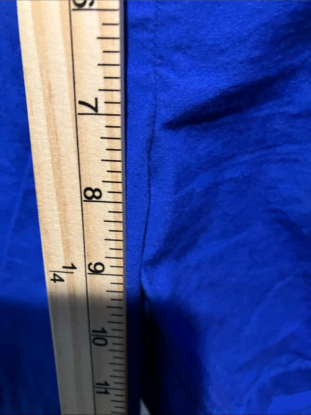 J. Crew Bright Royal Blue Women's Chino Shorts - Picture 8 of 9